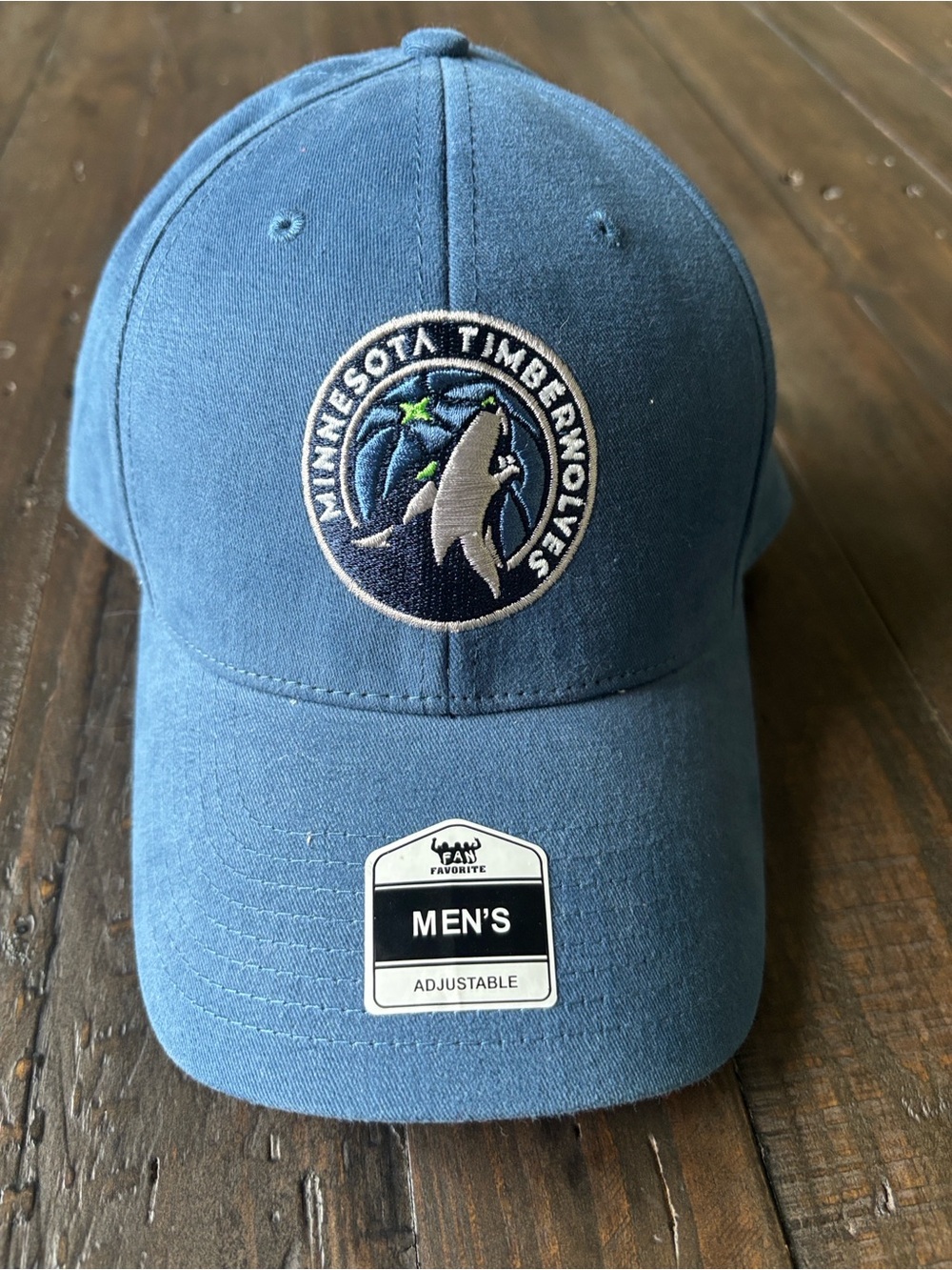 Men’s Minnesota Timberwolves cap baseball hat NBA blue NEW Fan Favorite